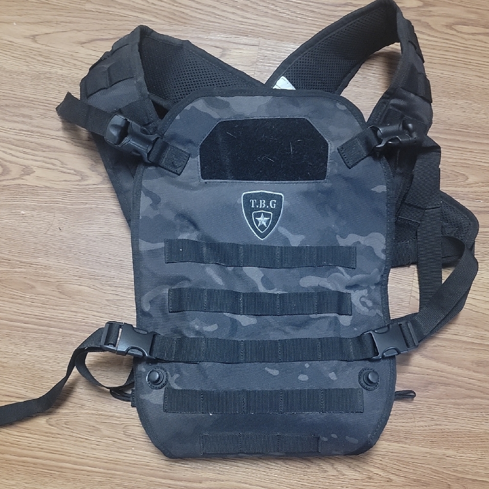 Black Tactical Backpack